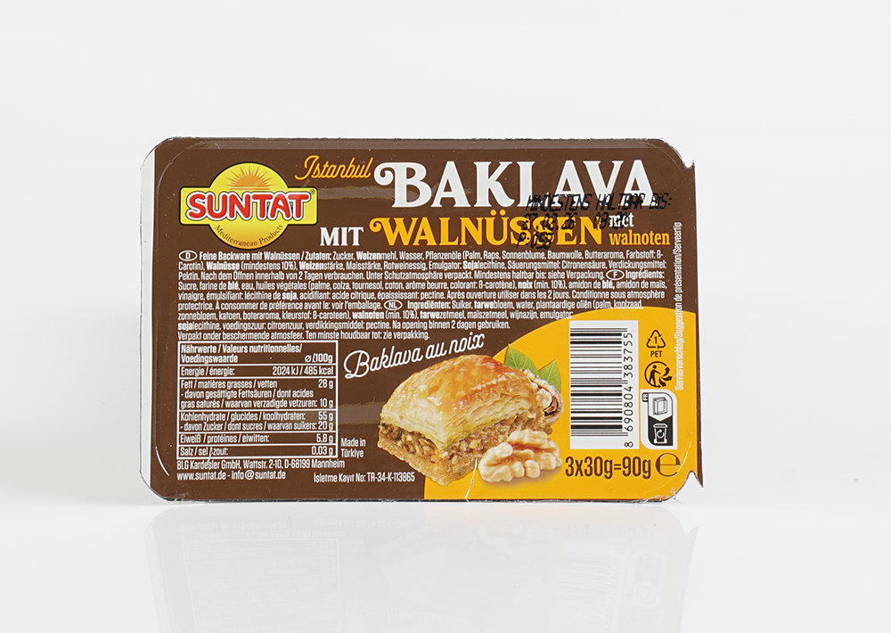 Suntat Baklava mit Walnüssen - Cevizli Baklava 90g