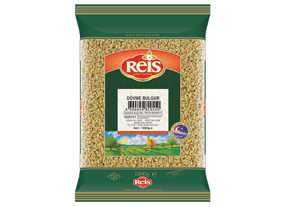 Reis Bulgur - Dövme Yarma Bulgur 1kg