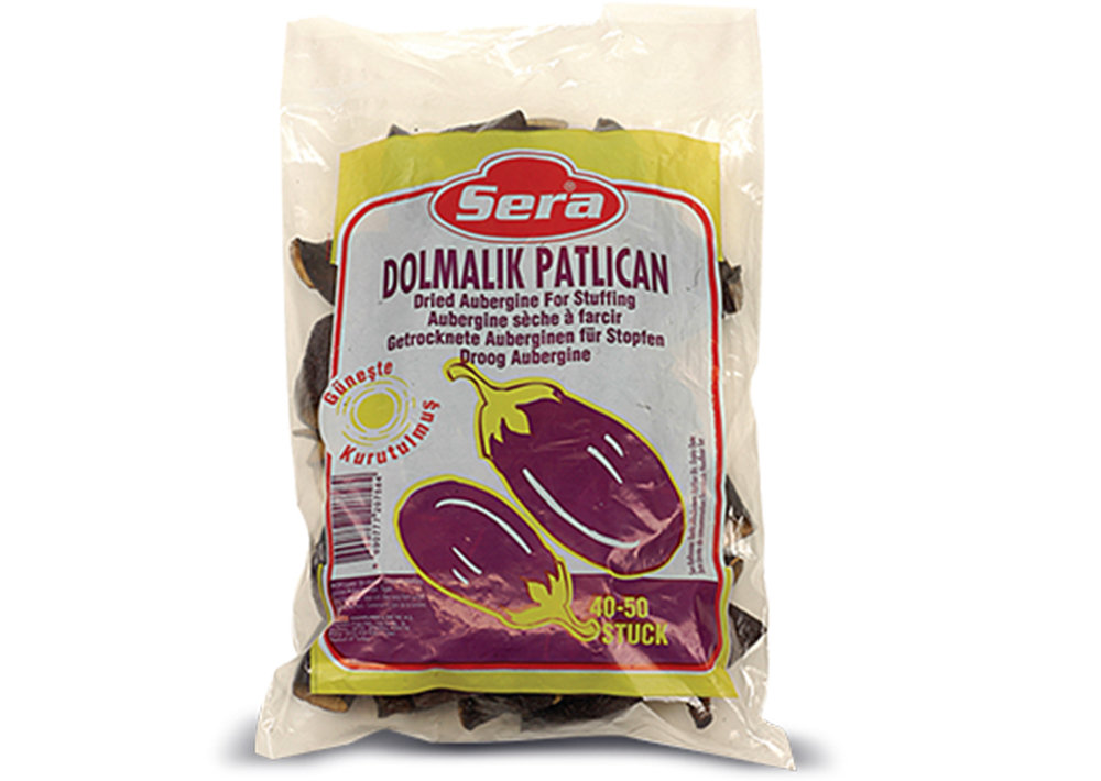 Sera Getrocknete Auberginen zum Stopfen - Dolmalık Patlıcan 40-50st
