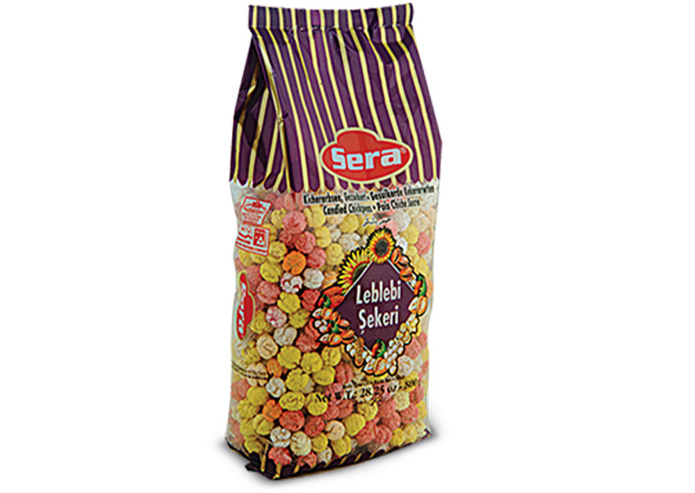 Sera Bunte und Süße Kichererbsen - Renkli Leblebi Şekeri 800g