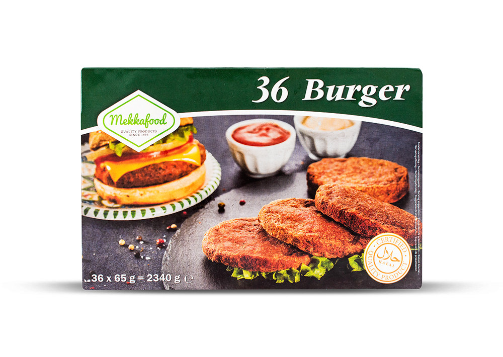 Mekkafood - Burger 36*65g