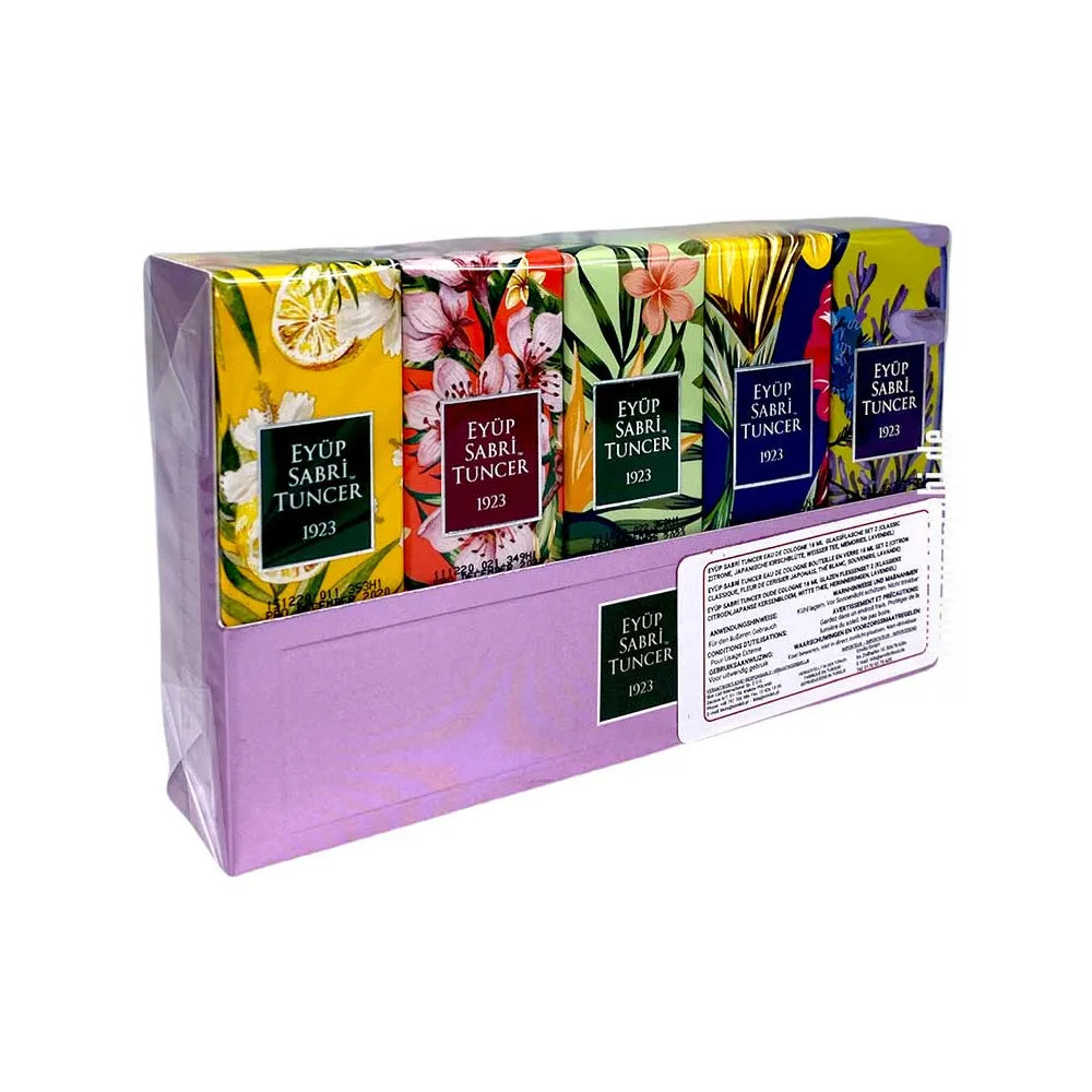 Eyup Sabri Tuncer 1923 16 ml Silindir Cam 5 li Set 80ml - Kölnisch Wasser 5x80ml