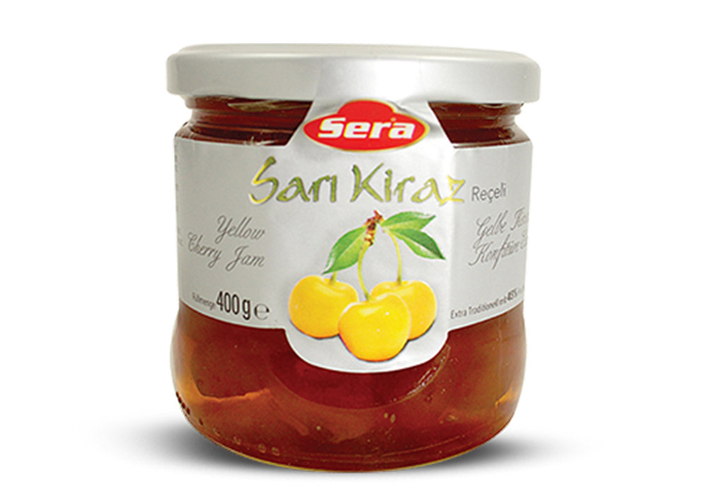 Sera Gelbe Kirsche Konfitüre Extra - Sarı Kiraz Reçeli 370g