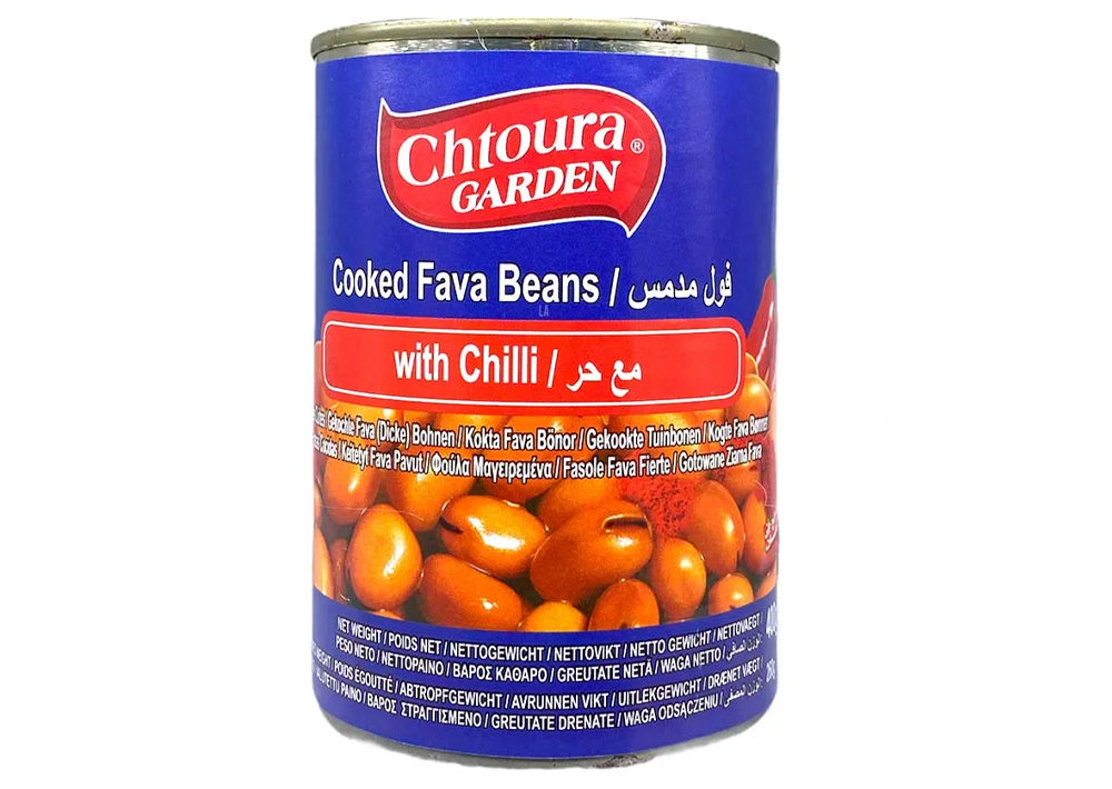 Chtoura Garden Foul Medammas Chilli - Saubohnen mit Chili 400g