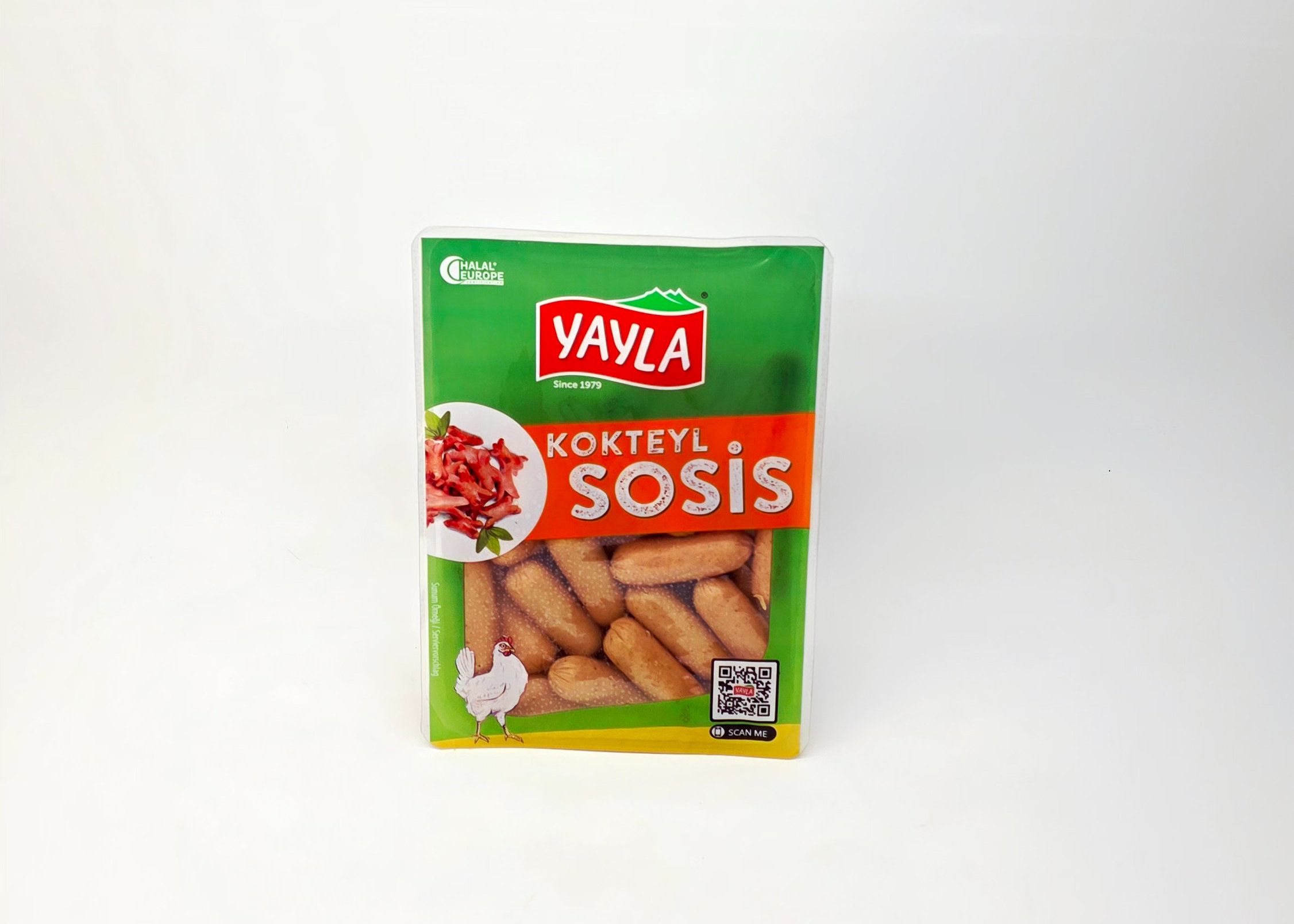 Yayla Hühner Cocktailwürstchen  - Kokteyl Tavuk Sosis 350g