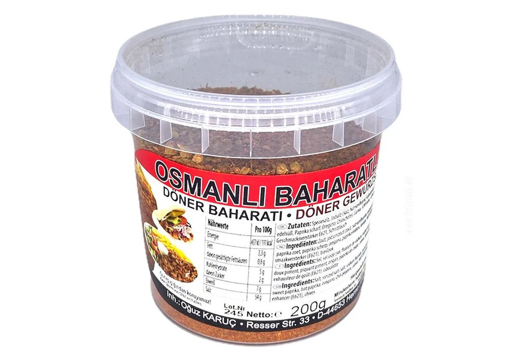Osmanli Döner Gewürzsalz - Döner Baharati 200g