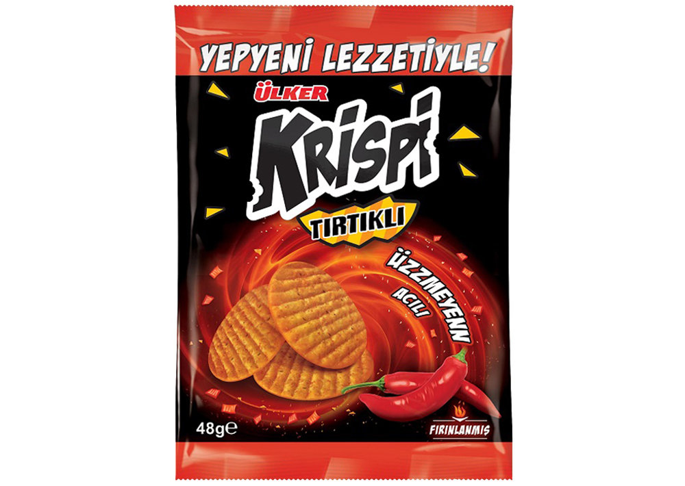 Ülker Krispi Tirtikli Kraker ACILI 48g