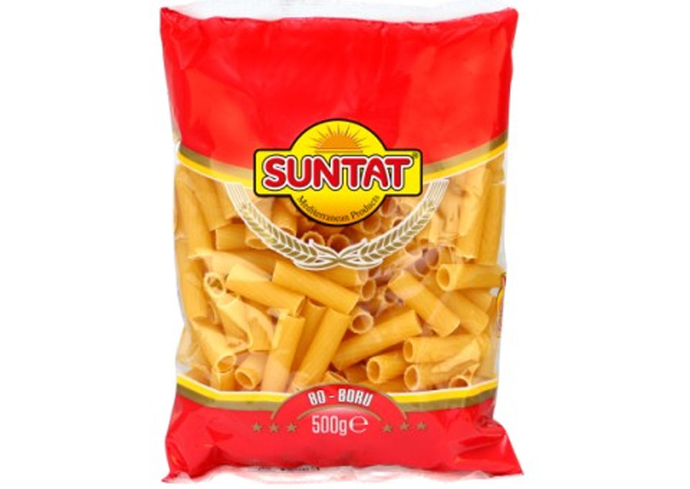 Suntat Tortiglioni Nudeln - Boru Makarna 500g
