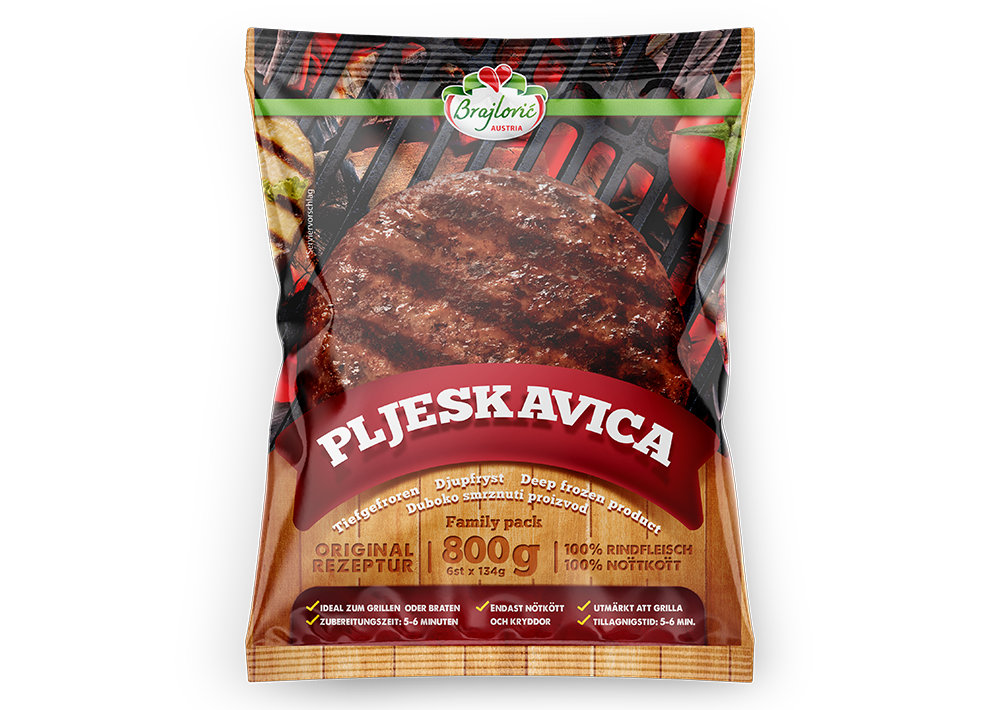 Brajlovic Hamburger 400g