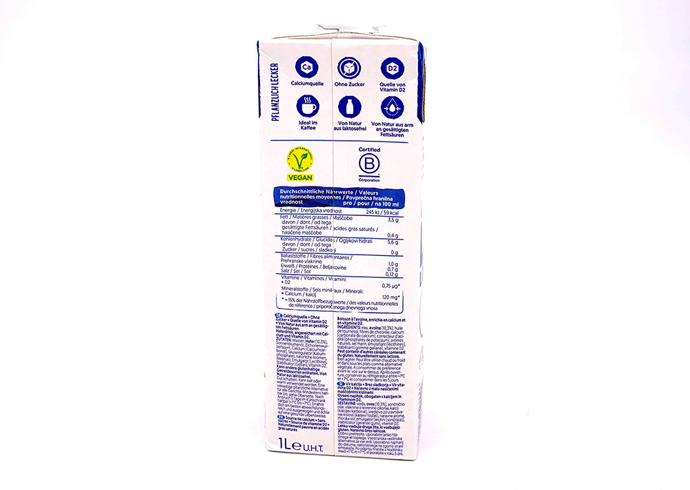 Alpro Haferdrink Pflanzlich Voll - Yulaf Sütü Tam Yağlı 1 L