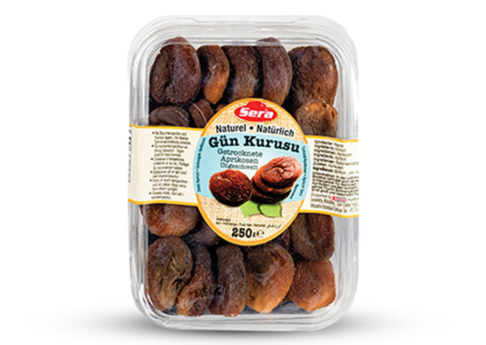 Sera Getrocknete Aprikosen Ungeschwelt - Kuru Kayısı Gün Kurusu 250g