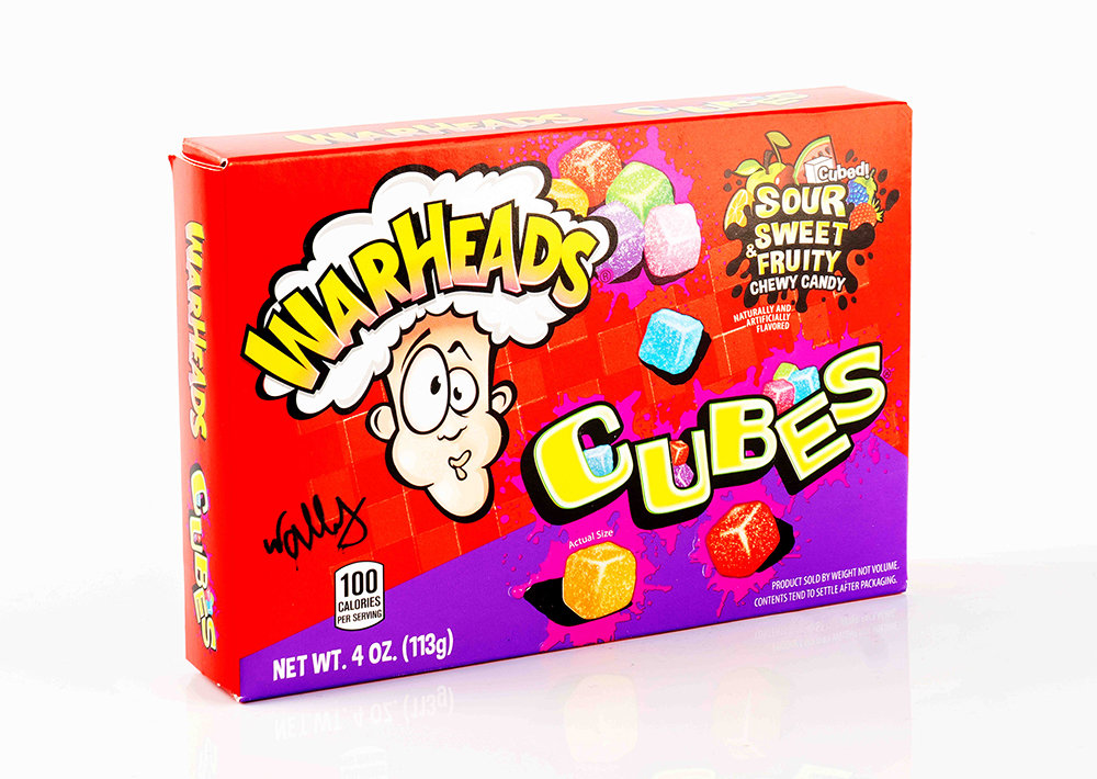 Warheads Sour & Sweet Fruity Chewy Candy-Ekşi & Tatlı Meyveli Yumuşak Şeker 113 g