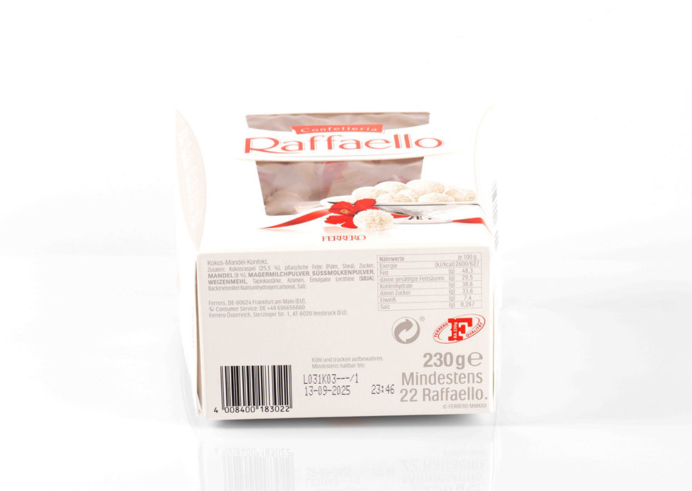 Confetteria Raffaello-  Hindistan Cevizli Beyaz Çikolata Topları 230 g