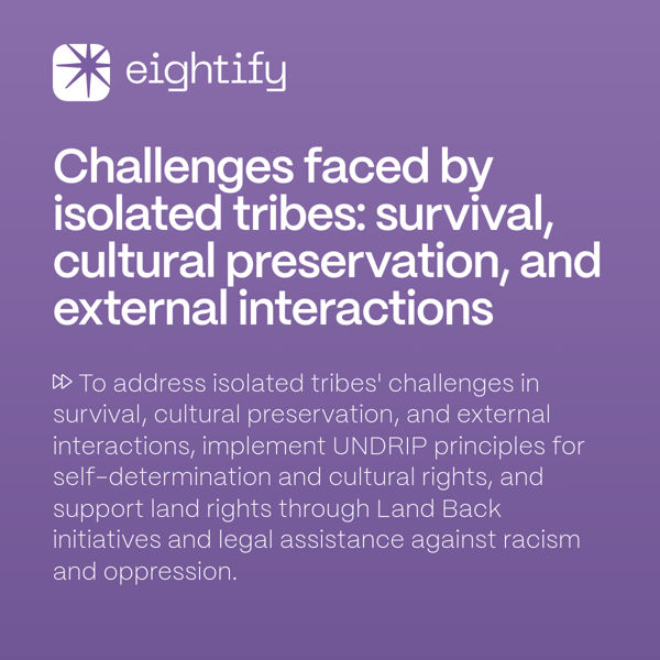 Navigating the Unseen: The Challenges Faced by Isolated African Tribes