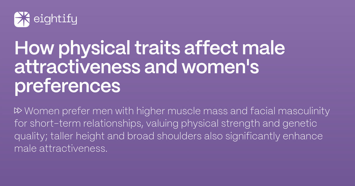 Are broad shoulders more important than Height for attractiveness