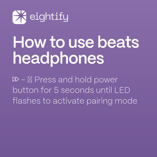 How to use beats headphones Eightify