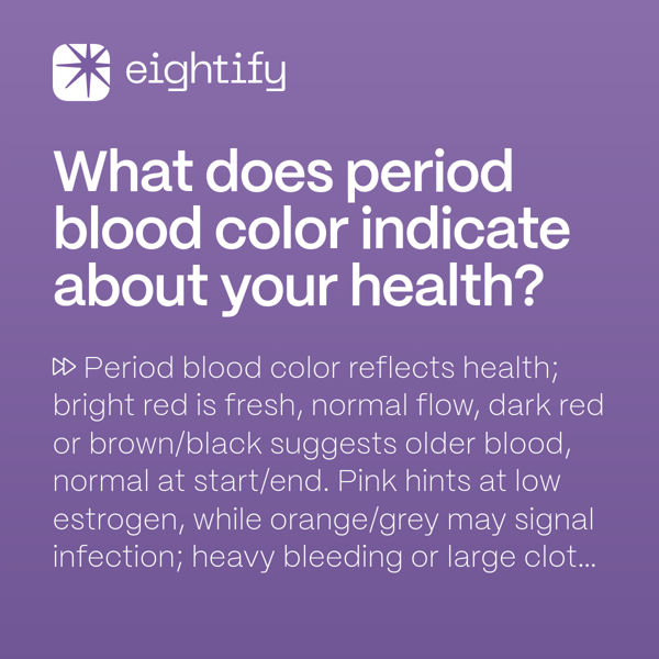 Brown Period Blood: What It Means & Is It Normal?