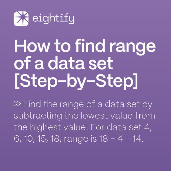 How to Find Range