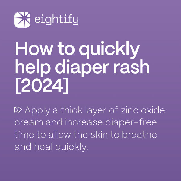 How to help diaper rash fast Eightify
