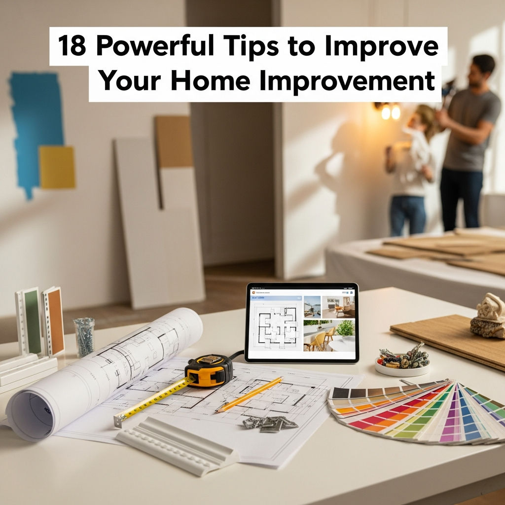 18 Powerful Tips to Improve Your Home Improvement Projects