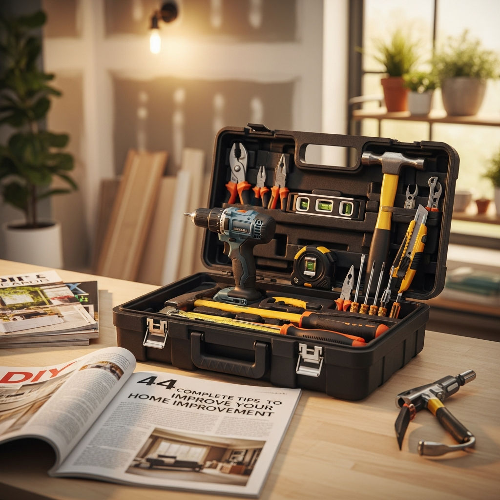 44 Complete Tips to Improve Your Home Improvement Journey