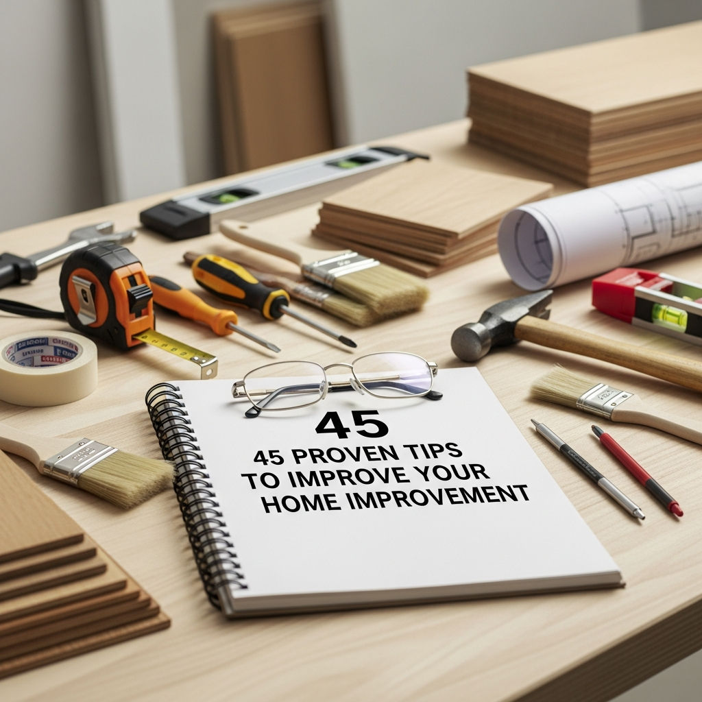 45 Proven Tips to Improve Your Home Improvement Projects