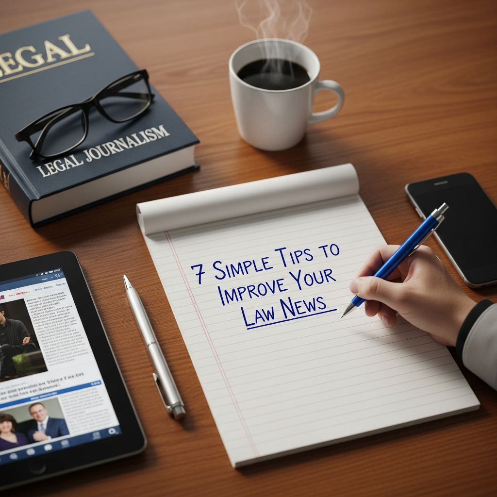 7 Simple Tips to Improve Your Law News Strategy