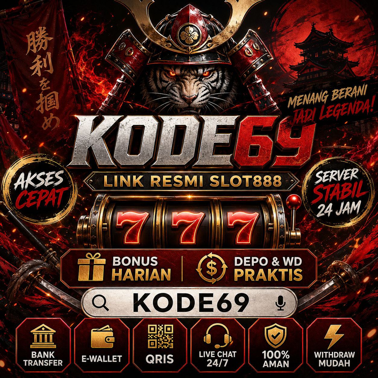 KODE69 Front Black 