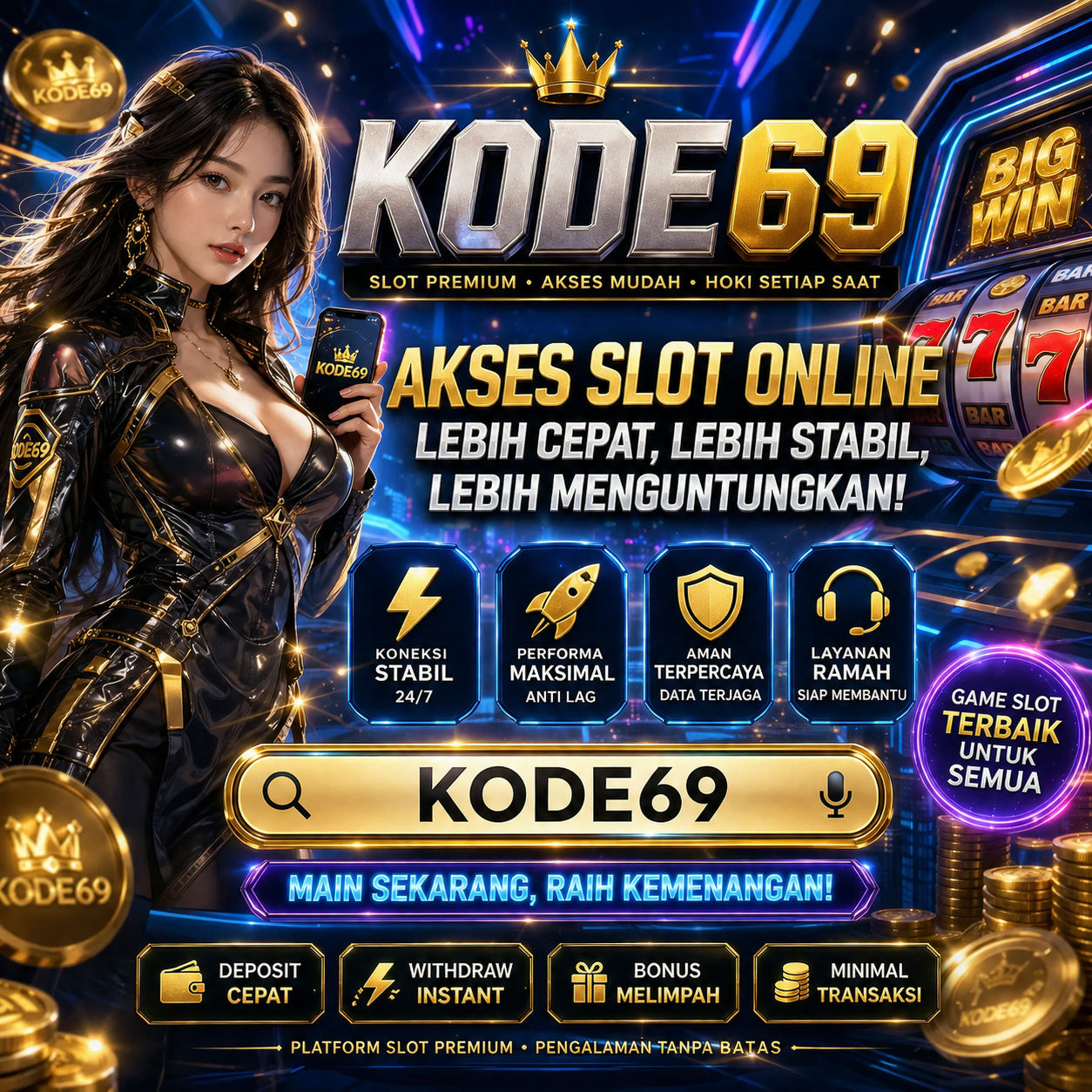 KODE69 Front Black 