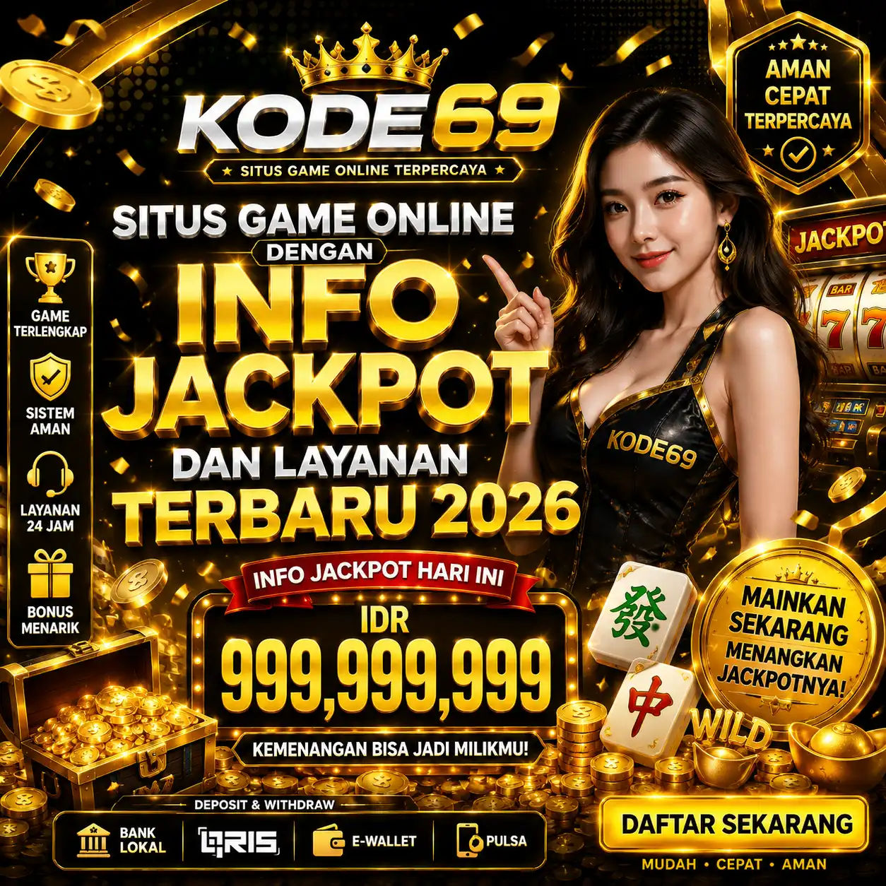 KODE69: Platform Game slot Resmi dengan Promo Terbaru 2026