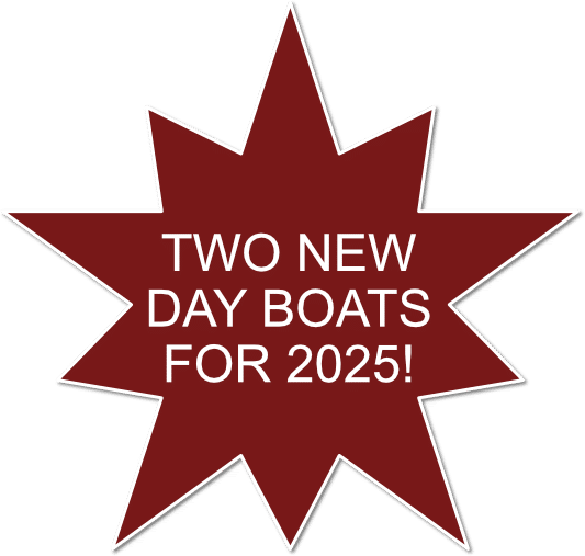 Two new day boats added to the fleet for 2025!` Two new day boats added to the fleet for 2025!