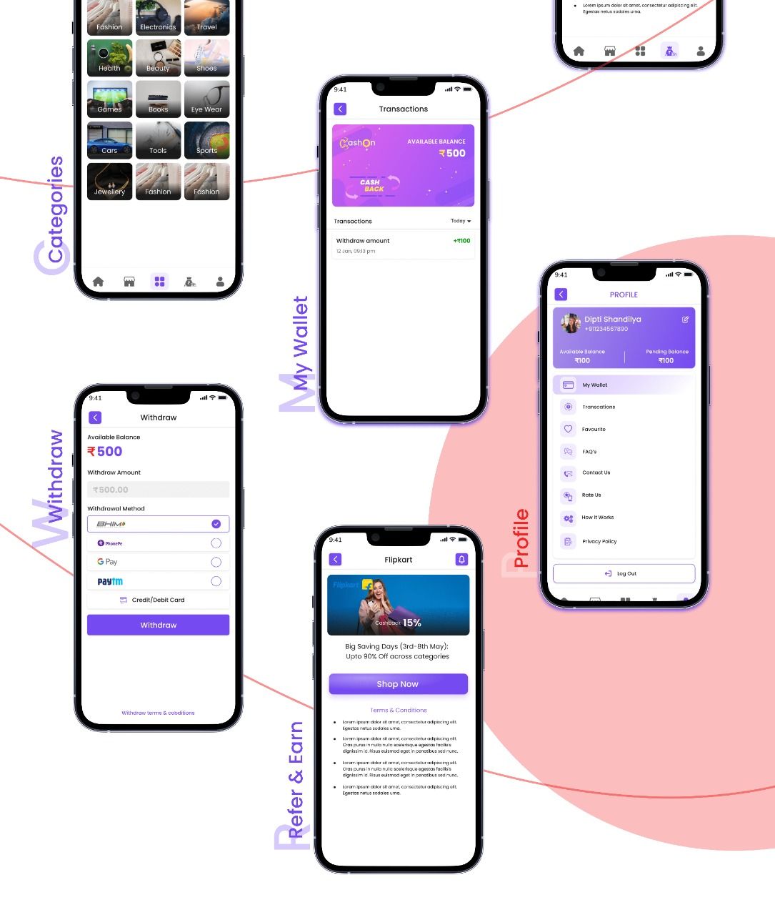 coupons and cashback app developement