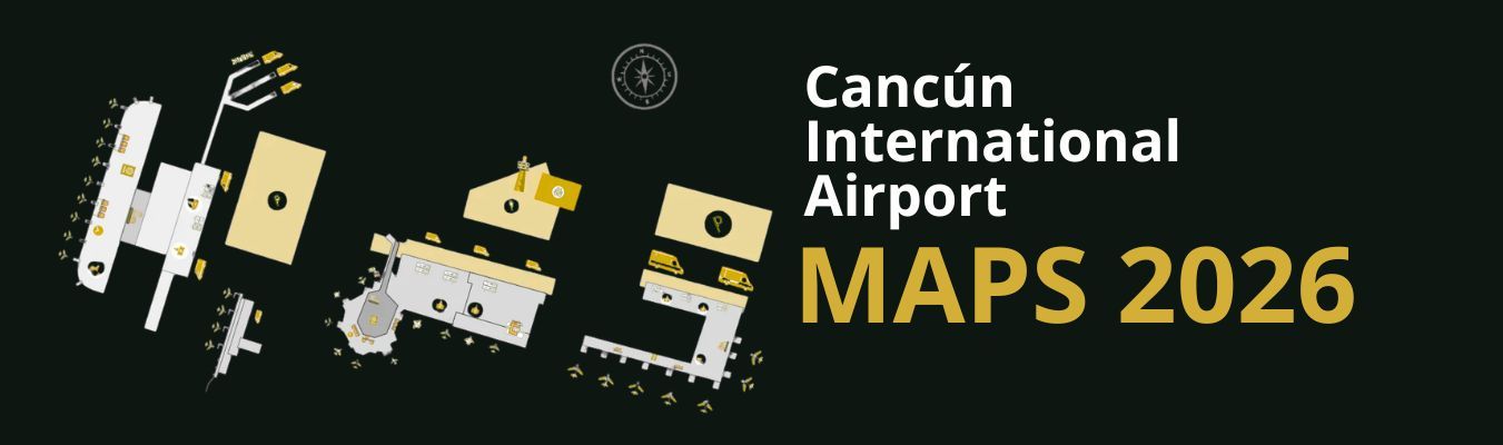 Cancún International Airport Maps 2026 | All Terminal Maps