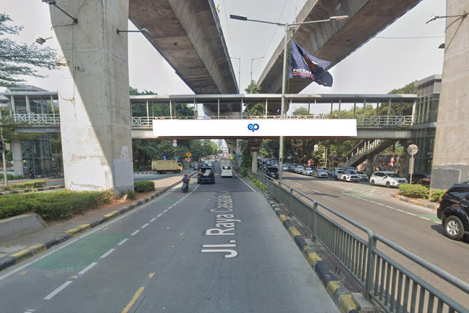 JPO Jembatan Merah Casablanca (Underpass Casablanca), Jakarta Selatan
