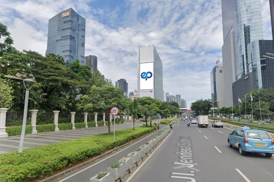 Videotron at Jl. Jend. Sudirman (Plaza Sentral), Jakarta Selatan