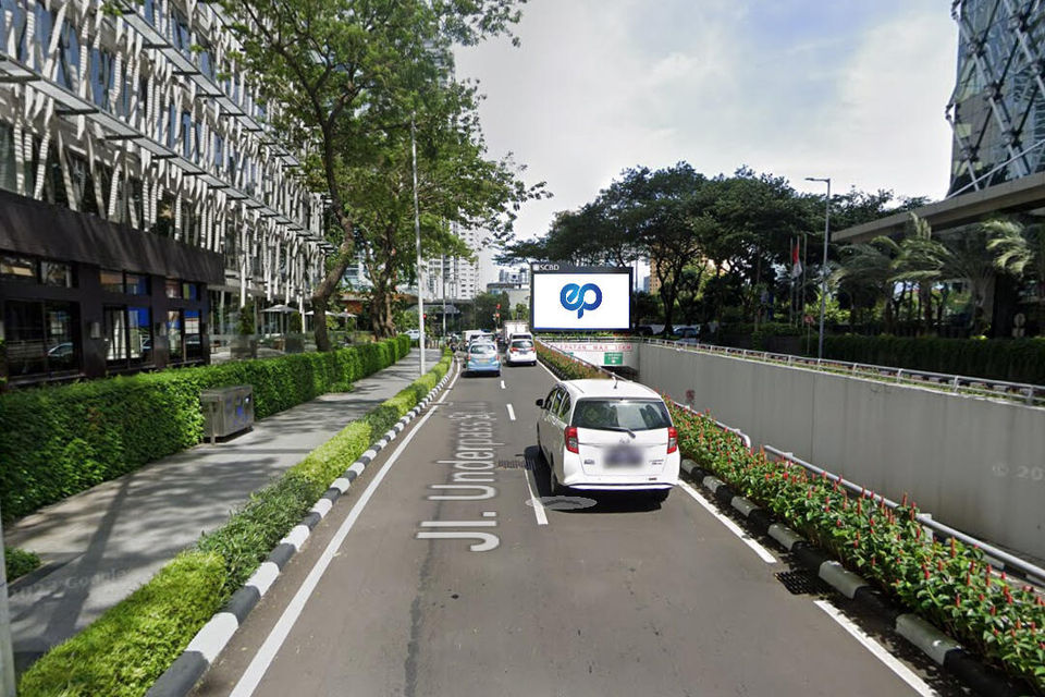 Videotron at LED SCBD Lot 9 Jl. Jend. Sudirman, Jakarta Selatan