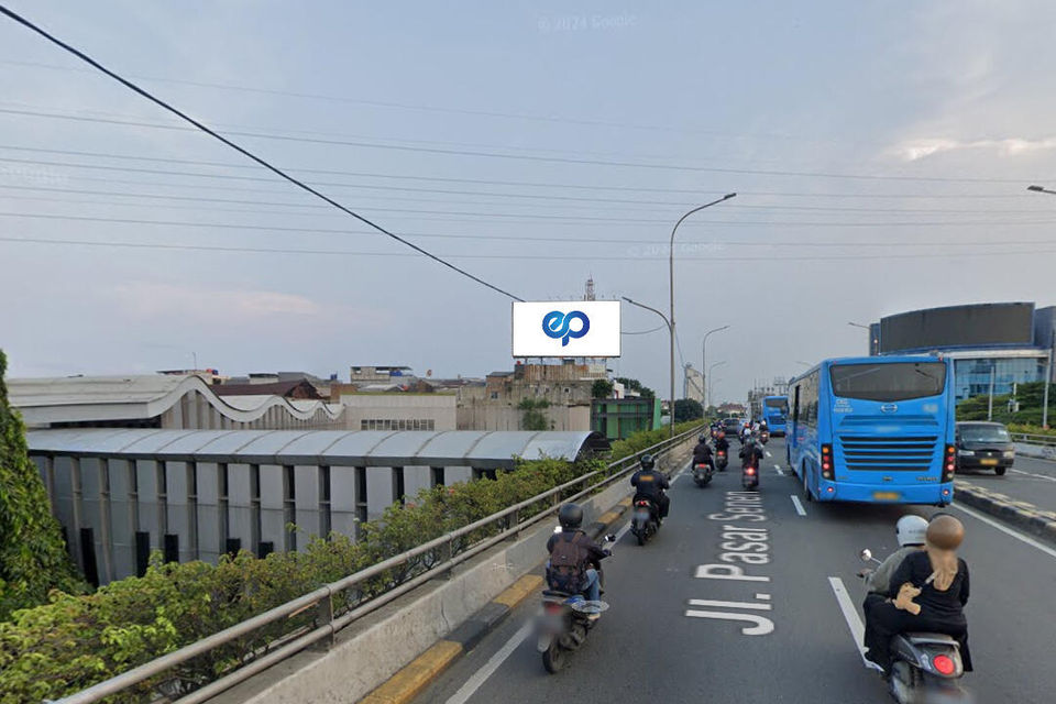Billboard at Jl. Kramat Bunder - Senen, Jakarta Pusat