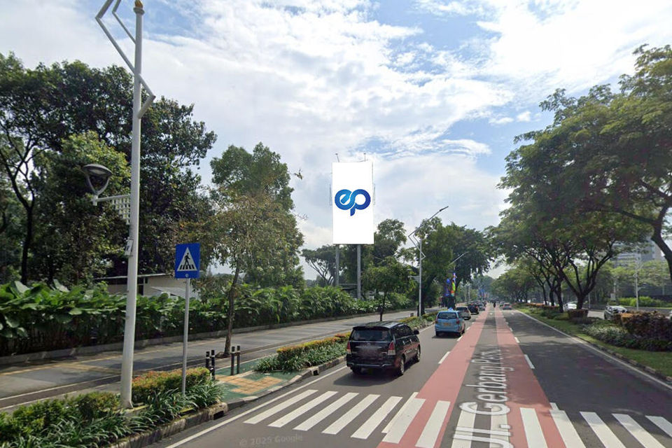 Billboard at Jl. Gerbang Pemuda (Titik 10) , Jakarta Pusat
