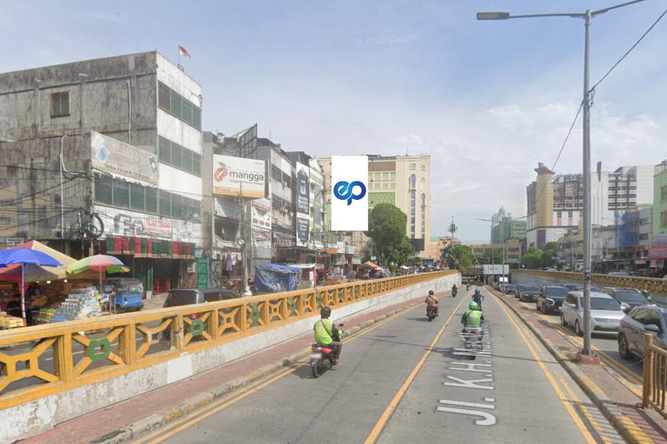Billboard at Jl. KH Mas Mansyur (Dekat Tanah Abang), Jakarta Pusat