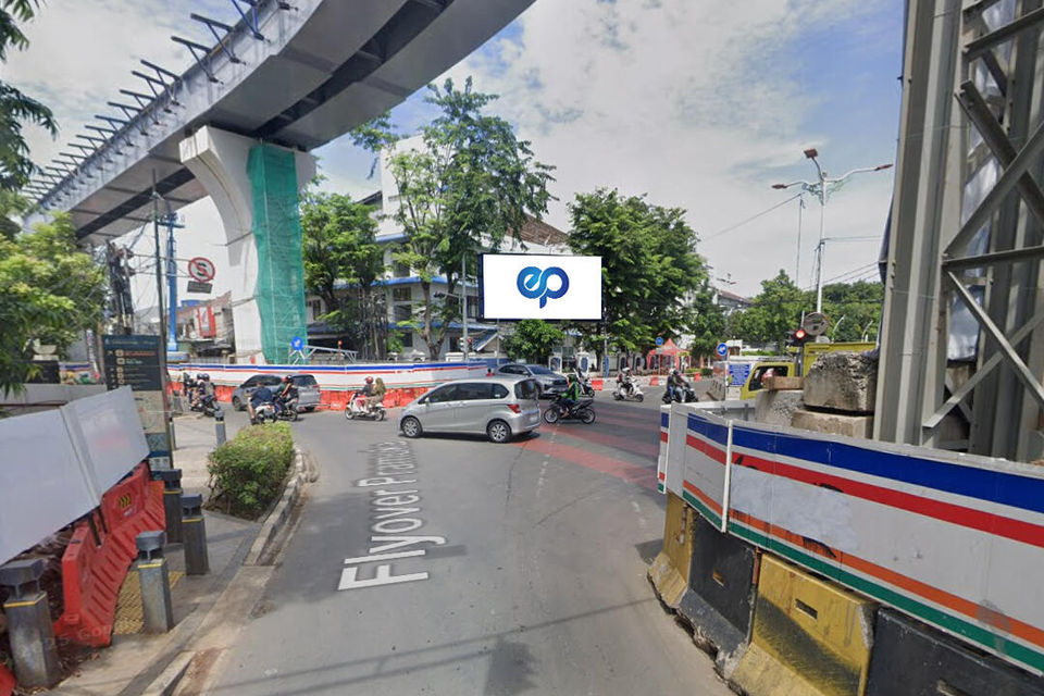 Videotron at Jl. Proklamasi (Depan TB Immanuel), Jakarta Pusat