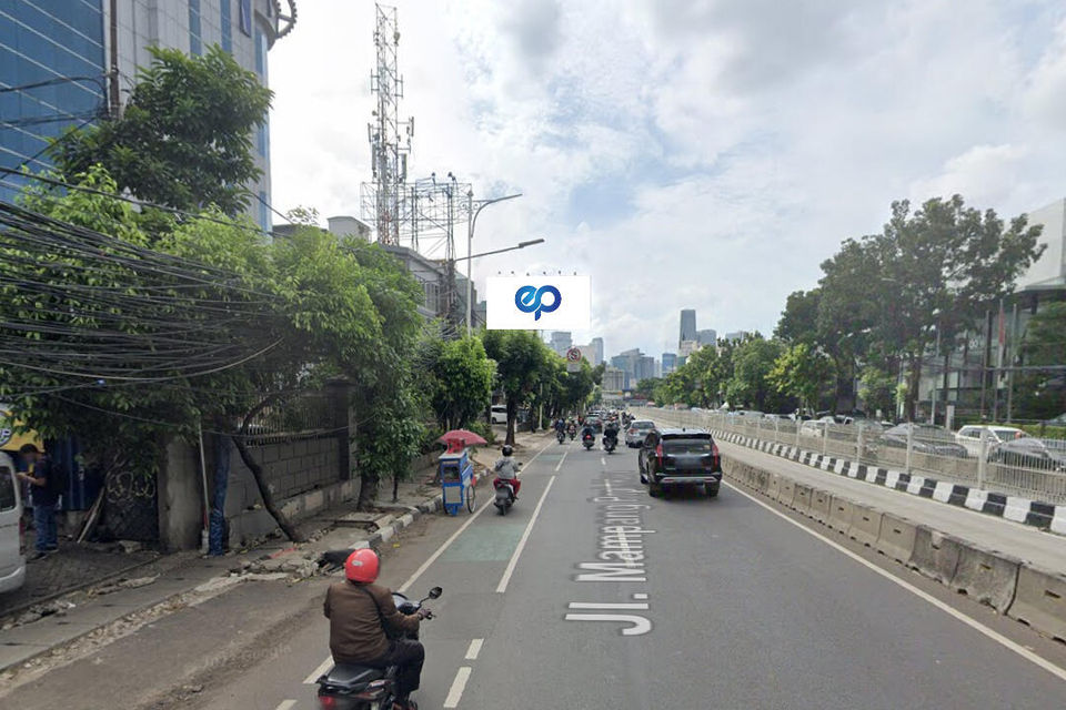Billboard at JL. MAMPANG PRAPATAN RAYA (DEPAN KLINIK LANTANA MEDIKA), JAKARTA SELATAN