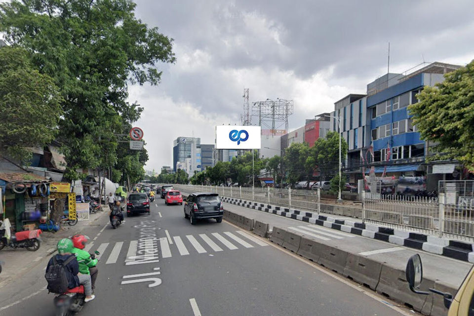 Billboard at JL. MAMPANG PRAPATAN RAYA (DEPAN KLINIK LANTANA MEDIKA), JAKARTA SELATAN