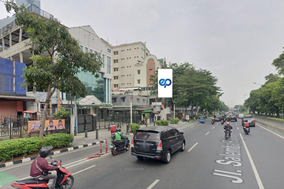 Billboard at Jl. Kramat Raya - Jl. Salemba Raya - Senen, Jakarta Pusat