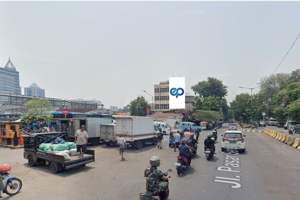 Billboard at Jl. Pasar Senen - Stasiun Pasar Senen, Jakarta Pusat