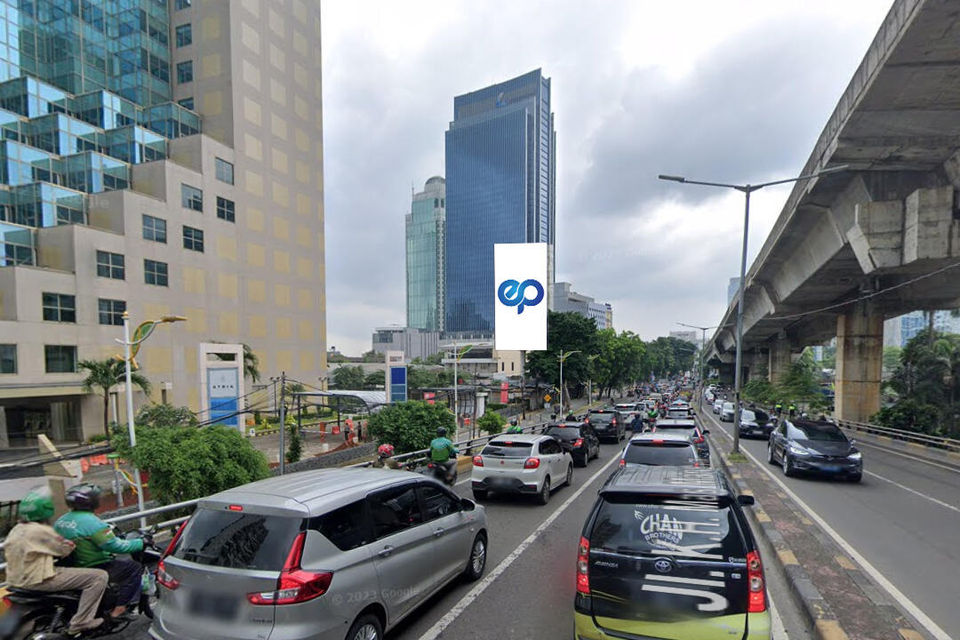 Billboard at Jl. KH. Mas Mansyur, Jakarta Pusat