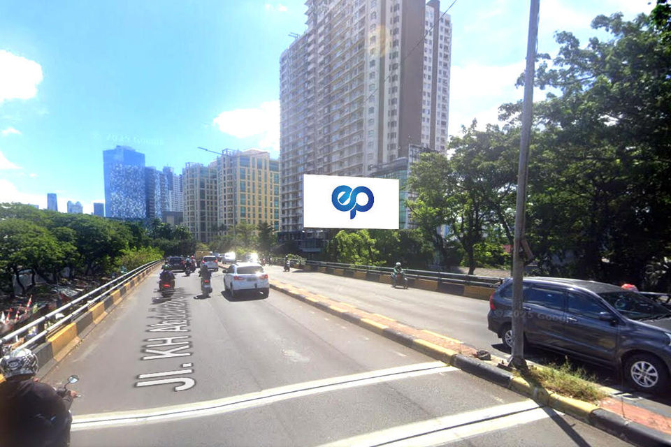 Billboard at Taman Saharjo Jl. KH Abdullah Syafei, Jakarta Selatan