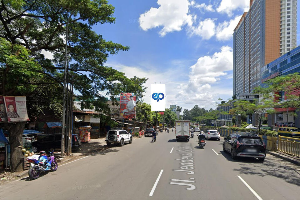 Billboard at Jl. Jendral Sudirman (Mall Tangcit), Tangerang