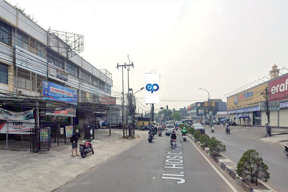 Billboard at Jl. Hos Cokroaminoto Pertigaan H Mencong, Tangerang Kota