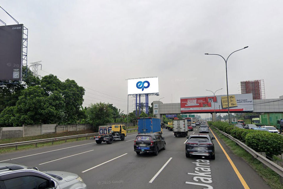 Billboard at Jakarta Tangerang Tol Road KM 09+250, Tangerang