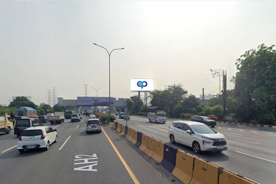 Billboard at Jakarta Tangerang Tol Road KM 09+250, Tangerang